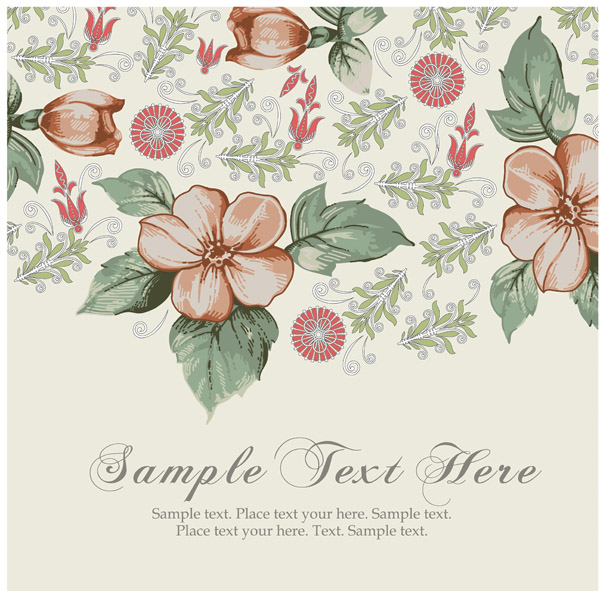 free vector Beautiful pattern background 04 vector